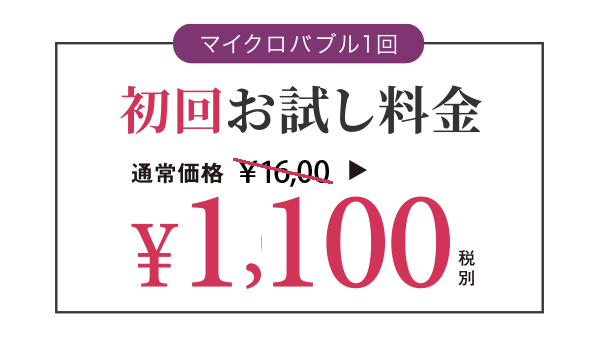 初回お試し料金-1,000円